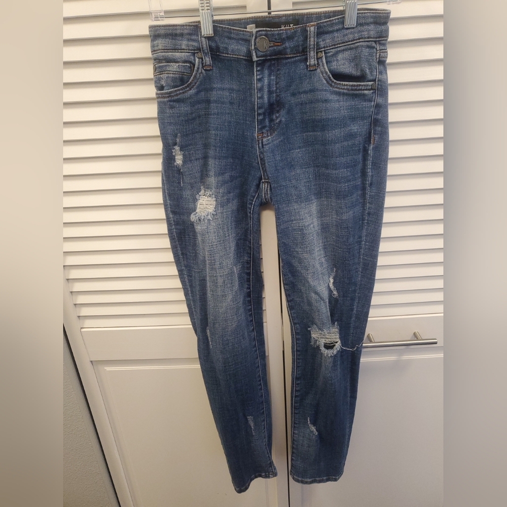 Womens Size 00 KUT From the Kloth Jeans Catherine Boyfriend